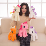 Little Pony Rainbow Plush Soft Kids Hug Stuff Toy 20cm Toy Doll Gift Pink