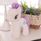 Little Pony Rainbow Plush Soft Kids Hug Stuff Toy 20cm Toy Doll Gift White