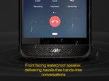 AGM A10 Front placed speaker 5.7"" HD+ 4G/6G +128G Android 9 Rugged Phone 4400mAh IP68 Waterproof Smartphone black_4GB+128GB-European version