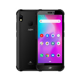 AGM A10 Front placed speaker 5.7"" HD+ 4G/6G +128G Android 9 Rugged Phone 4400mAh IP68 Waterproof Smartphone black_4GB+64GB-European version