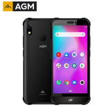 AGM A10 Front placed speaker 5.7"" HD+ 4G/6G +128G Android 9 Rugged Phone 4400mAh IP68 Waterproof Smartphone black_4GB+64GB-Russian version