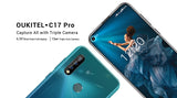 OUKITEL C17 Pro 6.35'' Android 9.0 19:9 MT6763 4GB 64GB Smartphone Face ID Octa Core 3900mAh Triple Camera 4G Mobile Phone black