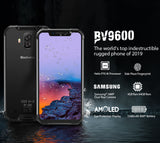 Blackview 2019 BV9600 4GB+64GB 6.21"" 19:9 AMOLED 5580mAh Rugged Smartphone Silver