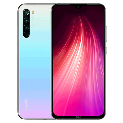 Xiaomi Redmi Note 8 Smartphone CN version Snapdragon 665 48MP Camera 4000mAh 6.3"" 18W Quick charge Moon white_6+64G