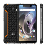 HOMTOM ZOJI Z33 5.85" HD+ 19:9 Full Screen Smartphone MT6739 Quad Core 3+32GB Face ID 4G Mobile Phone EU Plug - Black Orange