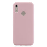 For HUAWEI Y6 2019 Lovely Candy Color Matte TPU Anti-scratch Non-slip Protective Cover Back Case 11