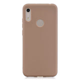 For HUAWEI Y6 2019 Lovely Candy Color Matte TPU Anti-scratch Non-slip Protective Cover Back Case 11