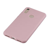 For HUAWEI Y6 2019 Lovely Candy Color Matte TPU Anti-scratch Non-slip Protective Cover Back Case 11