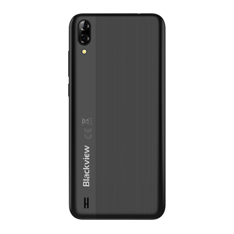 Blackview A60 Android 8.1 Smartphone - 4080mAh, 13MP Rear Camera, 1GB RAM, 16GB ROM, Quad Core, 6.1 Inch - Black