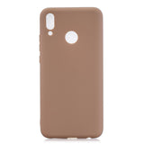 For HUAWEI Y9 2019 Lovely Candy Color Matte TPU Anti-scratch Non-slip Protective Cover Back Case 11