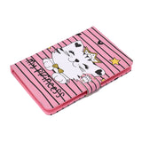 Universal Laptop Protective Cover Color Painted 8 Inches PU Case with Front Snap Crown cat