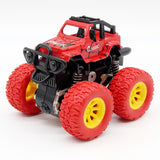 Inertia Shockproof Four-wheel Drive SUV Baby Child Boy Simulation Vehicle Model Car Anti Crash Toy yellow