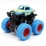 Inertia Shockproof Four-wheel Drive SUV Baby Child Boy Simulation Vehicle Model Car Anti Crash Toy green