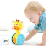 Cartoon Giraffe Tumbler Doll Roly-poly Baby Toys Cute Rattles Ring Bell Newborns 3-12 Month Early Educational Toy