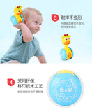 Cartoon Giraffe Tumbler Doll Roly-poly Baby Toys Cute Rattles Ring Bell Newborns 3-12 Month Early Educational Toy