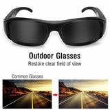 HD Mini Camera Sunglasses Glasses Eyewear Audio Video Recorder DVRs Black