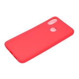 for XIAOMI Redmi S2 Lovely Candy Color Matte TPU Anti-scratch Non-slip Protective Cover Back Case Light blue