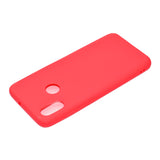 for XIAOMI Redmi S2 Lovely Candy Color Matte TPU Anti-scratch Non-slip Protective Cover Back Case Light blue