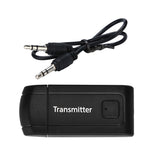 Bluetooth V4 Transmitter Wireless A2DP 3.5mm Stereo Audio Music Adapter