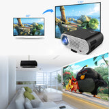 GP90 GP HD Projector - Android, Wi-Fi, DLNA, Airplay, Miracast, HD Resolution, 1080P Support, 3200 Lumen, 40 To 280 Inch Image