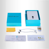 Wireless Phone Charger Ultraviolet Sterilization Box Antibacterial Mini Phone Mask Teethbrush Disinfection Case white