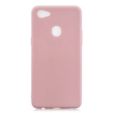 For OPPO F7 Lovely Candy Color Matte TPU Anti-scratch Non-slip Protective Cover Back Case 11