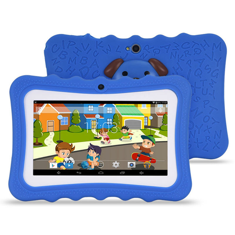 Kawbrown KB-07Tab 7 Inch Android Tablet with Protective Case 512MB RAM 4GB  blue_512MB+4GB