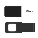 Camera Protective Cover Privacy Protection Webcam Cover Prevent Hacker Snooping Universal Application Square black