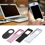 Camera Protective Cover Privacy Protection Webcam Cover Prevent Hacker Snooping Universal Application Square black