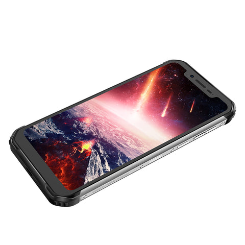 Blackview BV9600 Pro IP68 Waterproof Mobile Phone Helio P60 6GB + 128GB 19:9 6.21"" FHD AMOLED NFC Android 8.1 5580mAh Silver