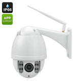 IP66 Outdoor IP PTZ Dome Camera - 1/3 Inch Sony CMOS, Pan, Tilt, 4 Times Zoom, 60M Night Vision, 1080P, SD Card, Remote View