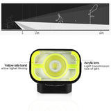 LED Front Bike USB Rechargeable Cycling Headlight Wide Beam Angle Super Bright 400 Lumens LED Off Road Bicycle Light